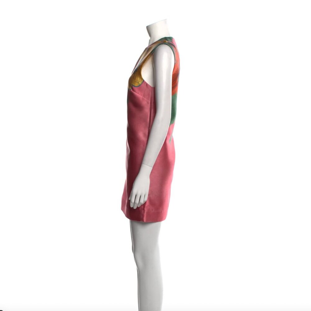 ISO ALÉMAIS Pink Floral Piato Mini Dress - Picture 5 of 6
